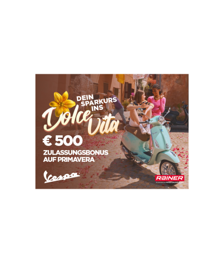 Primavera Zulassungsbonus